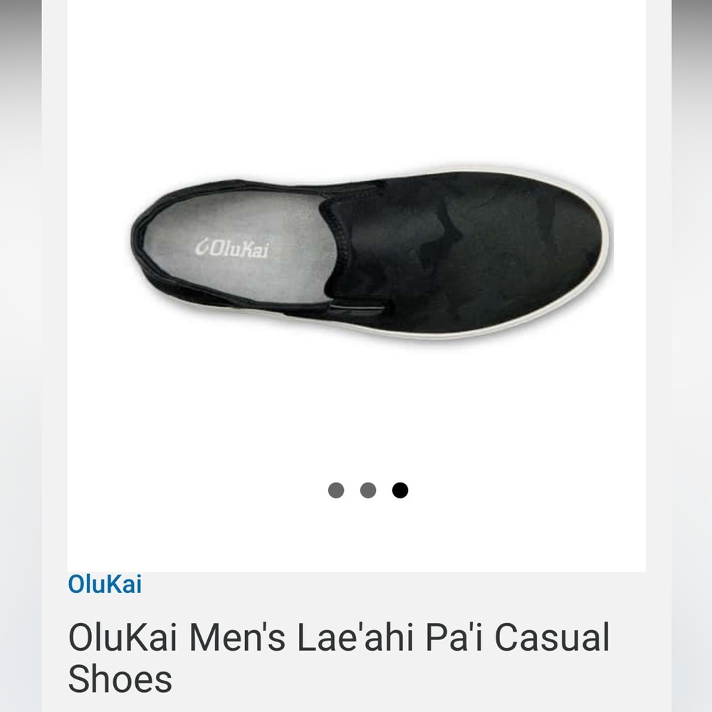 Olukai Men’s Lae’ahi Pa’i Casual Shoes - Camo